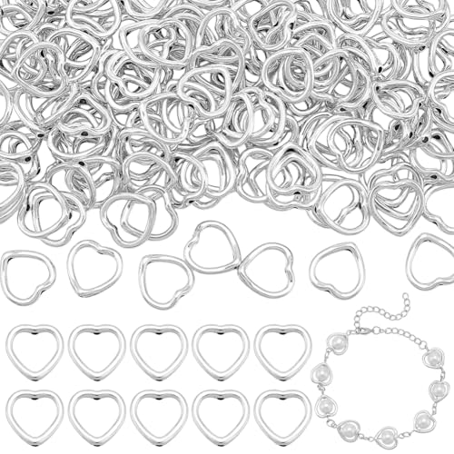 UNICRAFTALE 150 Stück Metall Herzperlenrahmen Hohle Herzperlen Antikes Silber Herz Lose Perlen Abstandsperlenrahmen Für DIY Armbänder Halsketten Schmuckherstellung Zubehör Valentinstagsgeschenke UNICRAFTALE 150 Stück Metall Herzperlenrahmen Hohle Herzperlen Antikes Silber Herz Lose Perlen Abstandsperlenrahmen Für DIY Armbänder Halsketten Schmuckherstellung Zubehör Valentinstagsgeschenke von UNICRAFTALE