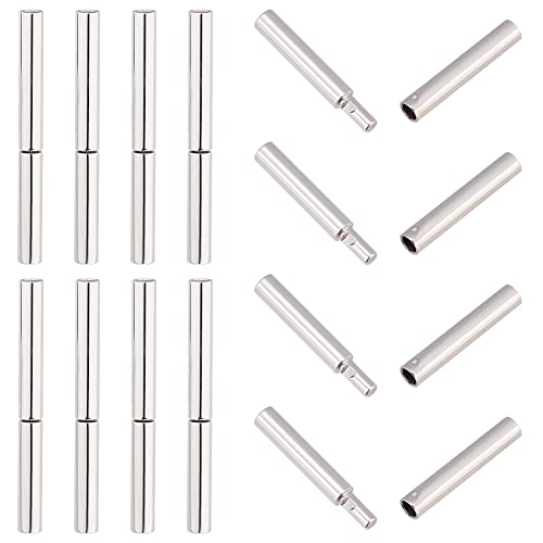 UNICRAFTALE 15sets Klein Edelstahl Leder Endkappen Lederband Verschluss Spalte Schnur Verschlüsse Kolumne 1mm Kordel Leder Armbänder Endkappen Schmuck Verschlüsse für Schmuckherstellung UNICRAFTALE 15sets Klein Edelstahl Leder Endkappen Lederband Verschluss Spalte Schnur Verschlüsse Kolumne 1mm Kordel Leder Armbänder Endkappen Schmuck Verschlüsse für Schmuckherstellung von UNICRAFTALE