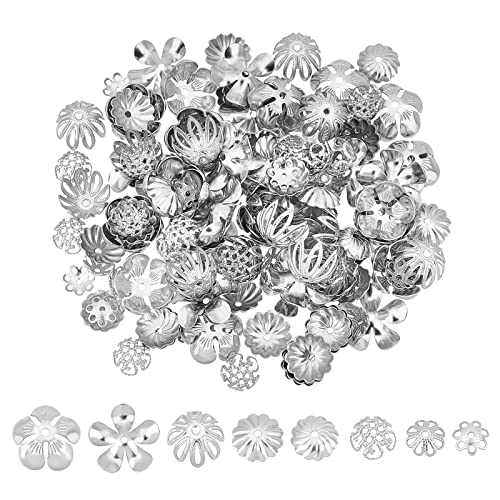 UNICRAFTALE 160 Stück 8 Stil Blumenperlenkappen 7~15 mm 304/316 Edelstahl Abstandshalter Perlenkappen Metallperlen Endkappen Abstandshalter Blumenkappen Für Armband Halsketten Schmuckherstellung UNICRAFTALE 160 Stück 8 Stil Blumenperlenkappen 7~15 mm 304/316 Edelstahl Abstandshalter Perlenkappen Metallperlen Endkappen Abstandshalter Blumenkappen Für Armband Halsketten Schmuckherstellung von UNICRAFTALE