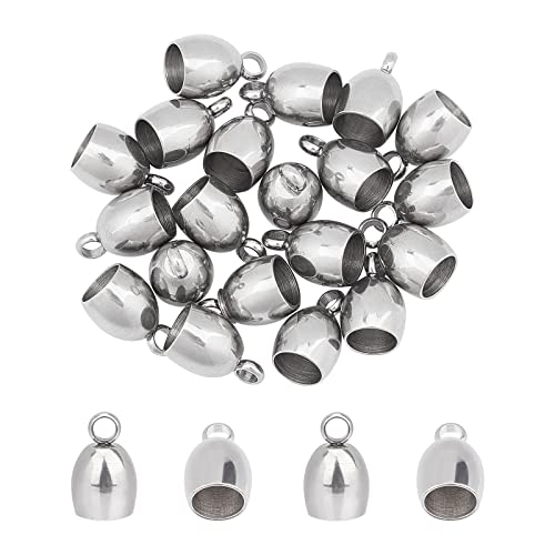 UNICRAFTALE 20 Stück Endkappen Edelstahl 5 mm 304 Edelstahl Endkappen Schmuck Leder Einklebe Endkappen Schnur Endkappen Finding Kit Für Quasten Armband Schmuckherstellung UNICRAFTALE 20 Stück Endkappen Edelstahl 5 mm 304 Edelstahl Endkappen Schmuck Leder Einklebe Endkappen Schnur Endkappen Finding Kit Für Quasten Armband Schmuckherstellung von UNICRAFTALE
