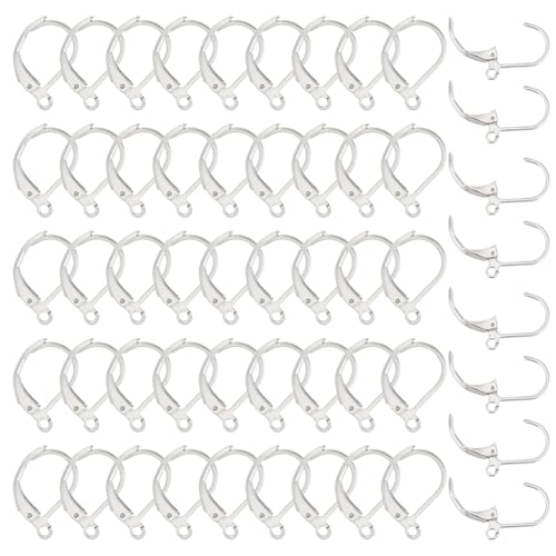 UNICRAFTALE 200 Stk Hebel Ohrringe 304 Edelstahl Brisur Ohrring DIY Leverback Ohrringe Zubehör Hoop Ohrring Mit Schlaufe Französische Ohrhaken für Ohrringherstellung 15x10,5 mm, Loch: 1,5 mm UNICRAFTALE 200 Stk Hebel Ohrringe 304 Edelstahl Brisur Ohrring DIY Leverback Ohrringe Zubehör Hoop Ohrring Mit Schlaufe Französische Ohrhaken für Ohrringherstellung 15x10,5 mm, Loch: 1,5 mm von UNICRAFTALE