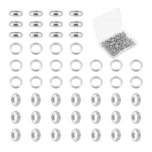 UNICRAFTALE 200 Stück Kleine Lose Ringperlen 4mm Loch 304 Edelstahl Abstandsperlen Metall Abstandsperle Glatte Perlenbeschläge Lose Perlen Großem Loch Abstandsperle Für Die Schmuckherstellung UNICRAFTALE 200 Stück Kleine Lose Ringperlen 4mm Loch 304 Edelstahl Abstandsperlen Metall Abstandsperle Glatte Perlenbeschläge Lose Perlen Großem Loch Abstandsperle Für Die Schmuckherstellung von UNICRAFTALE