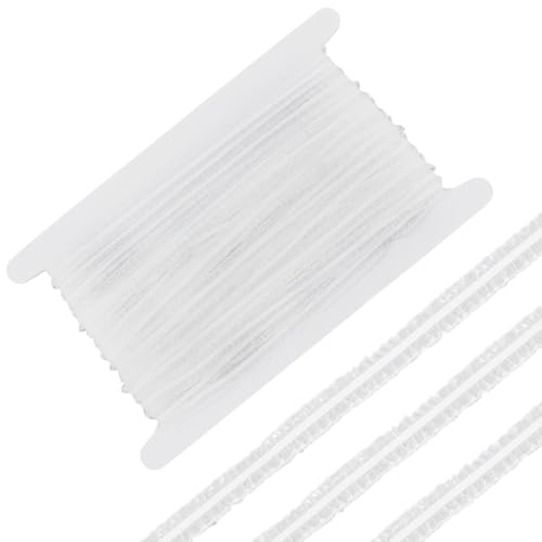 UNICRAFTALE 25 Yards Weißer Spitzenbesatz Mit Wellenrand Nylon Plissee Spitzenband Spitzenbesatz Plissierte Nylon Spitzenbänder Trimmer Kleidertasche Dekorationsstoff Zum Aufnähen von Applikationen UNICRAFTALE 25 Yards Weißer Spitzenbesatz Mit Wellenrand Nylon Plissee Spitzenband Spitzenbesatz Plissierte Nylon Spitzenbänder Trimmer Kleidertasche Dekorationsstoff Zum Aufnähen von Applikationen von UNICRAFTALE