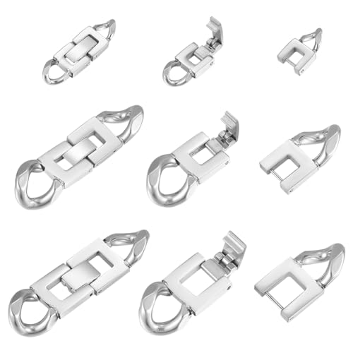 UNICRAFTALE 3 Stück 3 Stile Edelstahl Faltschließe Armband Verlängerungsverschluss Oval Sichere Faltverschlüsse Schmuckverlängerung Faltschließe Für Armbänder Halsketten Schmuckherstellung UNICRAFTALE 3 Stück 3 Stile Edelstahl Faltschließe Armband Verlängerungsverschluss Oval Sichere Faltverschlüsse Schmuckverlängerung Faltschließe Für Armbänder Halsketten Schmuckherstellung von UNICRAFTALE
