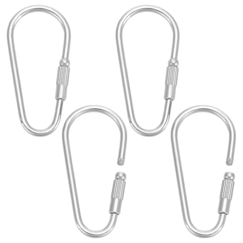 UNICRAFTALE 4 Stück 304 Edelstahl Schraubkarabiner Anhänger Metall Schraubverschluss Schlüsselanhänger Karabiner Anhänger Ovaler Schlüsselanhänger Clip Für Halsketten Schmuckherstellung UNICRAFTALE 4 Stück 304 Edelstahl Schraubkarabiner Anhänger Metall Schraubverschluss Schlüsselanhänger Karabiner Anhänger Ovaler Schlüsselanhänger Clip Für Halsketten Schmuckherstellung von UNICRAFTALE