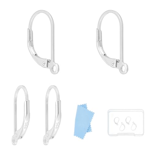 UNICRAFTALE 4 Stück 925 Sterlingsilber Ohrhaken Klapphebel Französische Ohrhaken 1mm Schlaufe Metall Ohrhaken Mit Klapphebel Baumelnde Ohrringhaken Für Die Herstellung von DIY Ohrringen Und Schmuck UNICRAFTALE 4 Stück 925 Sterlingsilber Ohrhaken Klapphebel Französische Ohrhaken 1mm Schlaufe Metall Ohrhaken Mit Klapphebel Baumelnde Ohrringhaken Für Die Herstellung von DIY Ohrringen Und Schmuck von UNICRAFTALE