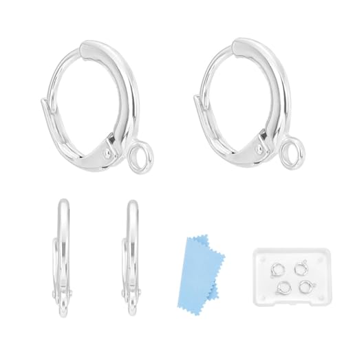 UNICRAFTALE 4 Stück Silberne Leverback Ohrringhaken Sterlingsilber Rund Leverback Huggie Creolen Leverback Ohrhaken Französische Ohrringhaken Zur Schmuckherstellung Baumelnde Ohrring Beschläge UNICRAFTALE 4 Stück Silberne Leverback Ohrringhaken Sterlingsilber Rund Leverback Huggie Creolen Leverback Ohrhaken Französische Ohrringhaken Zur Schmuckherstellung Baumelnde Ohrring Beschläge von UNICRAFTALE
