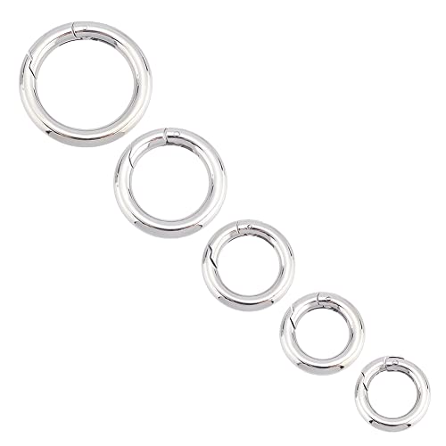 UNICRAFTALE 5 Stk Karabiner Ringe 304 Edelstahl Schnappverschlüsse 10~20mm Innere Runde Karabinerhaken Schlüsselanhänger Spring Gate Ringe Für Taschen Geldbörsen Schulterriemen Schlüsselanhänger UNICRAFTALE 5 Stk Karabiner Ringe 304 Edelstahl Schnappverschlüsse 10~20mm Innere Runde Karabinerhaken Schlüsselanhänger Spring Gate Ringe Für Taschen Geldbörsen Schulterriemen Schlüsselanhänger von UNICRAFTALE