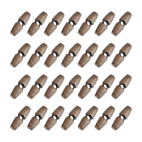 UNICRAFTALE 50 Stück 30 mm Holzknöpfe Holzmantel Hornknöpfe 1 Loch Holzknebelknöpfe Holz Vintage Mantelknopf Zum Nähen von Kleidungszubehör Handgefertigtes Ornament DIY Kaffee UNICRAFTALE 50 Stück 30 mm Holzknöpfe Holzmantel Hornknöpfe 1 Loch Holzknebelknöpfe Holz Vintage Mantelknopf Zum Nähen von Kleidungszubehör Handgefertigtes Ornament DIY Kaffee von UNICRAFTALE