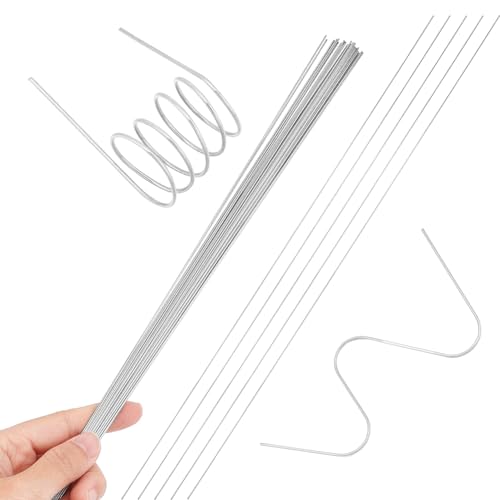 UNICRAFTALE 50 Stück 40 cm 304 Edelstahl Federdraht 24 Gauge 0.8 mm Gerader Federdraht Harter Gerader Edelstahldraht Elastizitätsdraht Für DIY Schmuckherstellung 3D Drucke BBQ Grillspieße UNICRAFTALE 50 Stück 40 cm 304 Edelstahl Federdraht 24 Gauge 0.8 mm Gerader Federdraht Harter Gerader Edelstahldraht Elastizitätsdraht Für DIY Schmuckherstellung 3D Drucke BBQ Grillspieße von UNICRAFTALE