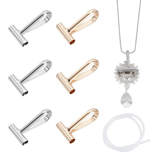 UNICRAFTALE 6 Stück 2 Farben Pin Zu Anhänger Konverter Metall Transfer Broschen Charms Konverter Mit 1 Strang Röhrchen Zum Wechseln von Broschen Pins Zu Anhängern UNICRAFTALE 6 Stück 2 Farben Pin Zu Anhänger Konverter Metall Transfer Broschen Charms Konverter Mit 1 Strang Röhrchen Zum Wechseln von Broschen Pins Zu Anhängern von UNICRAFTALE