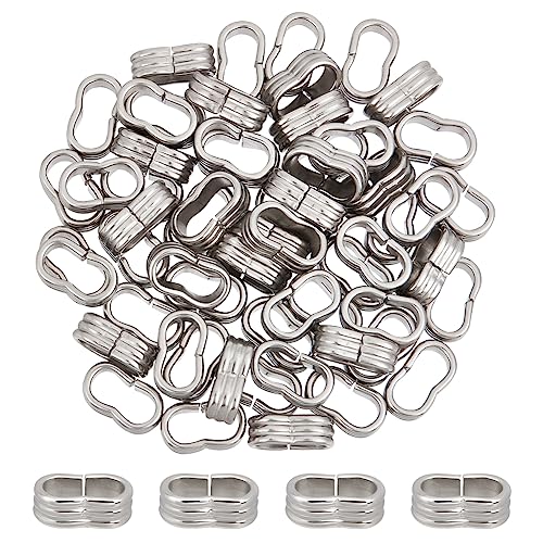 UNICRAFTALE 60 Stk 6x12mm 201 Edelstahl Dia Charm Zwei Große Löcher Schieber Lose Perlen Verbindungsstück Lederarmband Abstandshalterperlen Für Lederband Armbänder Schmuckherstellung UNICRAFTALE 60 Stk 6x12mm 201 Edelstahl Dia Charm Zwei Große Löcher Schieber Lose Perlen Verbindungsstück Lederarmband Abstandshalterperlen Für Lederband Armbänder Schmuckherstellung von UNICRAFTALE
