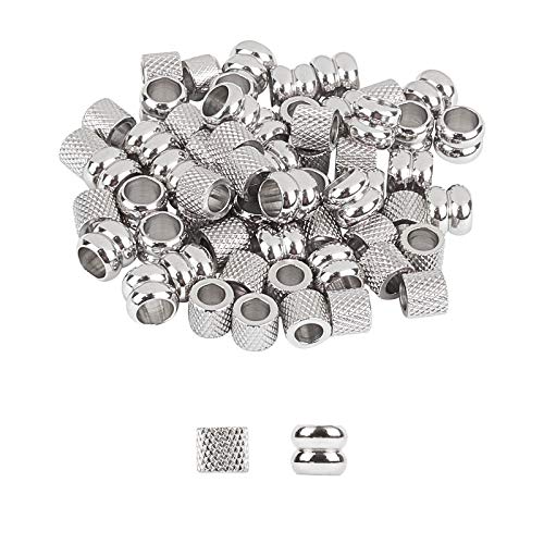 UNICRAFTALE 60Stk 5/6mm Säulen Abstandsperlen 304 Edelstahl Perlen 3~4mm Loch Abstandsperlen Textur Perlen Armbänder Distanzperlen Für DIY Armband Halskette Schmuckherstellung UNICRAFTALE 60Stk 5/6mm Säulen Abstandsperlen 304 Edelstahl Perlen 3~4mm Loch Abstandsperlen Textur Perlen Armbänder Distanzperlen Für DIY Armband Halskette Schmuckherstellung von UNICRAFTALE
