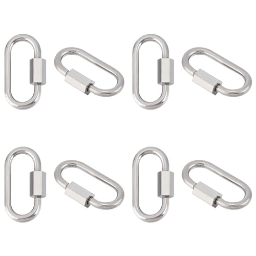 UNICRAFTALE 8 Stk 304 Edelstahl Schraub Karabiner Verschluss Charms Ovale Schlüsselanhänger Verschlüsse Platin Clip Haken Schnellverschluss Für DIY Armbänder Halsketten Schmuckherstellung UNICRAFTALE 8 Stk 304 Edelstahl Schraub Karabiner Verschluss Charms Ovale Schlüsselanhänger Verschlüsse Platin Clip Haken Schnellverschluss Für DIY Armbänder Halsketten Schmuckherstellung von UNICRAFTALE
