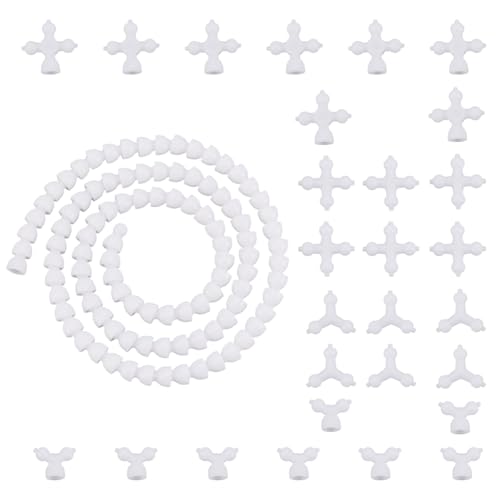 UNICRAFTALE 9 Stück Puppenarmaturen Set 1 Yard 12mm Bewegliche Skelettarmatur Mit 4Y Und 4X Brustverbindern Puppenkörper Figurenrahmen Aus Kunststoff Für Stofftier Bärenpuppen Basteln UNICRAFTALE 9 Stück Puppenarmaturen Set 1 Yard 12mm Bewegliche Skelettarmatur Mit 4Y Und 4X Brustverbindern Puppenkörper Figurenrahmen Aus Kunststoff Für Stofftier Bärenpuppen Basteln von UNICRAFTALE