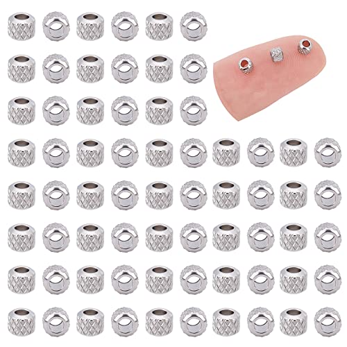 UNICRAFTALE Ca. 200 Stück 3mm Rondelle Spacer Perlen Edelstahl Lose Perlen 1.5mm Loch Zwischenperlen Metallperlen Für DIY Armbänder Halsketten Schmuckherstellung, Edelstahl Farbe UNICRAFTALE Ca. 200 Stück 3mm Rondelle Spacer Perlen Edelstahl Lose Perlen 1.5mm Loch Zwischenperlen Metallperlen Für DIY Armbänder Halsketten Schmuckherstellung, Edelstahl Farbe von UNICRAFTALE