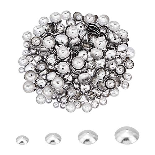 UNICRAFTALE Ca. 400Stk 4 Size Flower Perlenkappen 3/4/5/6 mm Chirurgische Edelstahl Perlenkappen Endkappen Perlenkappe Abstandhalter Für Armband Halskette Schmuck Herstellung Edelstahl Farbe UNICRAFTALE Ca. 400Stk 4 Size Flower Perlenkappen 3/4/5/6 mm Chirurgische Edelstahl Perlenkappen Endkappen Perlenkappe Abstandhalter Für Armband Halskette Schmuck Herstellung Edelstahl Farbe von UNICRAFTALE