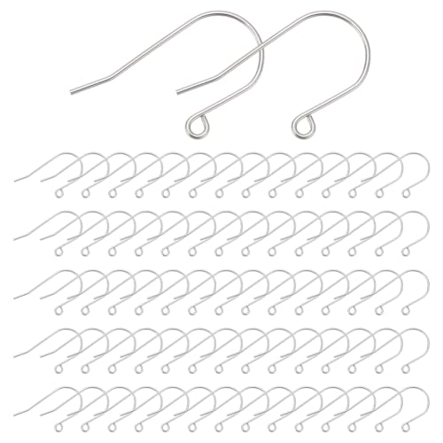 UNICRAFTALE Ca. 80 Stück Edelstahl Fisch Ohrringhaken Metall Französischer Ohrringhaken Mit Schlaufe Ohrhaken Ohrhänger Loch 2mm Für Die Schmuckherstellung DIY Ohrring Befunde UNICRAFTALE Ca. 80 Stück Edelstahl Fisch Ohrringhaken Metall Französischer Ohrringhaken Mit Schlaufe Ohrhaken Ohrhänger Loch 2mm Für Die Schmuckherstellung DIY Ohrring Befunde von UNICRAFTALE