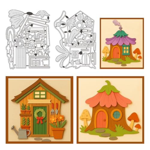 UNICRAFTALE DIY Stanzformen Mit Hausrahmen Metallkonstruktion Stanzungen Für Die Kartenherstellung Blumenhaus Stanzungen Aus Kohlenstoffstahl Gebäude Prägepapier Stanzformen Schablonen UNICRAFTALE DIY Stanzformen Mit Hausrahmen Metallkonstruktion Stanzungen Für Die Kartenherstellung Blumenhaus Stanzungen Aus Kohlenstoffstahl Gebäude Prägepapier Stanzformen Schablonen von UNICRAFTALE