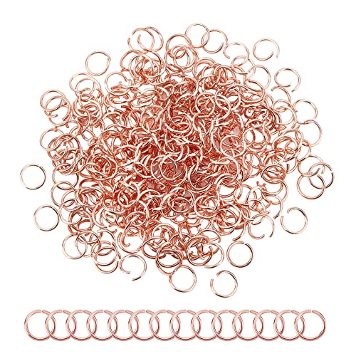 UNICRAFTALE Etwa 300Stk 6mm Offene Biegeringe Roségold 304 Edelstahl Biegeringe O-Form Offene Ringe Spaltringe Schmuckzubehör Für DIY-Armbänder Halsketten Schmuckherstellung UNICRAFTALE Etwa 300Stk 6mm Offene Biegeringe Roségold 304 Edelstahl Biegeringe O-Form Offene Ringe Spaltringe Schmuckzubehör Für DIY-Armbänder Halsketten Schmuckherstellung von UNICRAFTALE