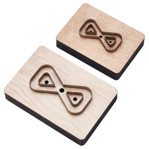 UNICRAFTALE Leder-Stanzformen, 2 Stile, Leder-Stanzformen, Schlüsselanhänger, Holzstanzformen, Geldbörse, Stanzformen, glatte Holzbasis, scharfe Stahlklingen, Stanzwerkzeug für Bastelarbeiten, 2 Stück UNICRAFTALE Leder-Stanzformen, 2 Stile, Leder-Stanzformen, Schlüsselanhänger, Holzstanzformen, Geldbörse, Stanzformen, glatte Holzbasis, scharfe Stahlklingen, Stanzwerkzeug für Bastelarbeiten, 2 Stück von UNICRAFTALE