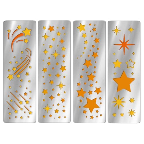 UNICRAFTALE Metall-Schablone mit Weihnachtsstart, wiederverwendbar, Edelstahl, Sternschnuppen, Stanzformen, Zeichenschablonen, Werkzeugschablone für DIY, Scrapbooking, Fotoalbum, dekorative Prägung UNICRAFTALE Metall-Schablone mit Weihnachtsstart, wiederverwendbar, Edelstahl, Sternschnuppen, Stanzformen, Zeichenschablonen, Werkzeugschablone für DIY, Scrapbooking, Fotoalbum, dekorative Prägung von UNICRAFTALE