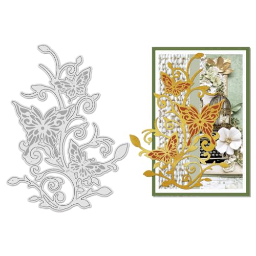 UNICRAFTALE Metall-Stanzformen mit Schmetterlings-Motiv, für Kartenherstellung, Papierprägung, Schablonen, Schablonen, Schimmel, Scrapbooking, Werkzeug für DIY, Scrapbooking, Fotorahmen, Album UNICRAFTALE Metall-Stanzformen mit Schmetterlings-Motiv, für Kartenherstellung, Papierprägung, Schablonen, Schablonen, Schimmel, Scrapbooking, Werkzeug für DIY, Scrapbooking, Fotorahmen, Album von UNICRAFTALE