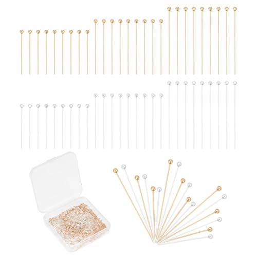 UNICRAFTALE Über 300pcs 20/25/30mm Kugelkopfstifte Goldene Kopfstifte 2mm Klein Metall Schmuckstifte Kettelstifte Schmuck Zubehör Kugelkopf Pins Silber Eye Pins Messing Für Schmuckherstellung UNICRAFTALE Über 300pcs 20/25/30mm Kugelkopfstifte Goldene Kopfstifte 2mm Klein Metall Schmuckstifte Kettelstifte Schmuck Zubehör Kugelkopf Pins Silber Eye Pins Messing Für Schmuckherstellung von UNICRAFTALE