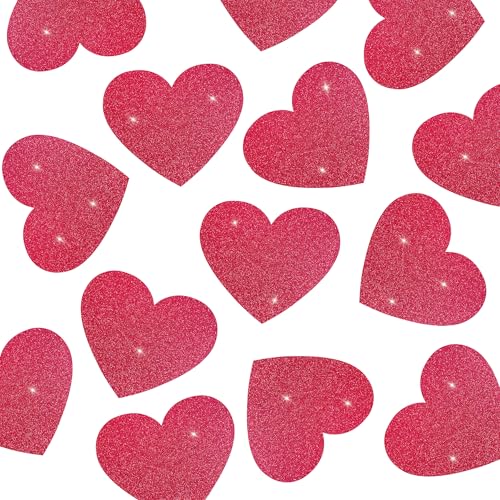 80 Stück glitzernde Liebesform-Ausschnitte, Valentinstag Dekorationen rot Glitter Papier Herzen Ausschnitt für Valentinstag Galentines Day Geburtstag Brautdusche Hochzeit Verlobung Jahrestag Dekor 80 Stück glitzernde Liebesform-Ausschnitte, Valentinstag Dekorationen rot Glitter Papier Herzen Ausschnitt für Valentinstag Galentines Day Geburtstag Brautdusche Hochzeit Verlobung Jahrestag Dekor von UNIIDECO