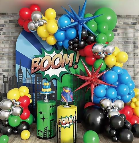 UNIKWISH Ballon-Dekorationsset, 71 Stück, verschiedene Größen (45,7 cm, 25,4 cm, 12,7 cm), für Partys, Hochzeiten, Geburtstage und Veranstaltungen für Abschlussfeiern, Hochzeiten, Geburtstage von UNIKWISH