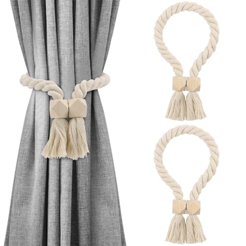 2 Stück Vorhang Raffhalter, Raffhalter für Vorhänge, Magnetische Raffhalter für Gardinen, Gardinenraffer aus Holz, Gardinen Raffhalter, Curtain Holder für Gardinen Home Büro Gardinen Deko 2 Stück Vorhang Raffhalter, Raffhalter für Vorhänge, Magnetische Raffhalter für Gardinen, Gardinenraffer aus Holz, Gardinen Raffhalter, Curtain Holder für Gardinen Home Büro Gardinen Deko von UNINGYI
