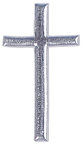 Wachsmotiv Kreuz, 40 mm, silber Wachsmotiv Kreuz, 40 mm, silber von UNKNOWN