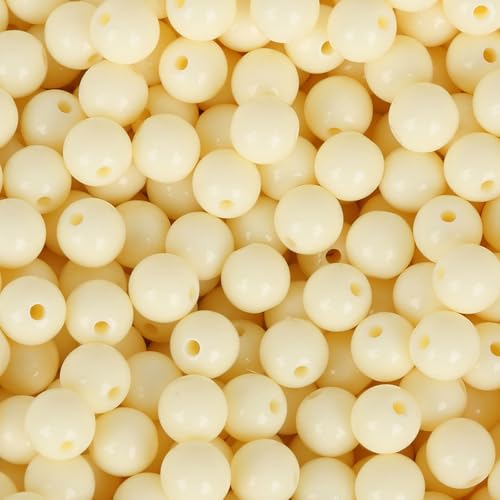 Acrylperlen zur Herstellung von Armbändern, 6 mm, Acrylperlen für Armbänder, Halsketten und Familienaktivitäten, buntes Basteln für Schmuck von UNTERING