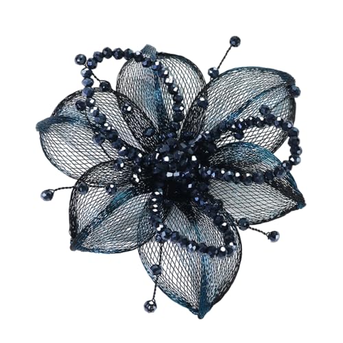 Brosche mit Kristallblumen, Applikation für Hochzeitskleid, Vorhang, Schal, zum Selbermachen, Partykleid, Brosche Brosche mit Kristallblumen, Applikation für Hochzeitskleid, Vorhang, Schal, zum Selbermachen, Partykleid, Brosche von UNTERING