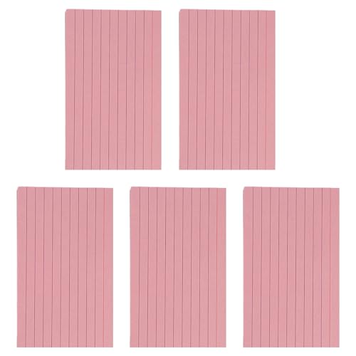 Buntes Notizpapier, 7,6 x 12,7 cm breit, liniert, zum Schreiben, Notizen, Tagebuch, Lernkarten, Notizkarten, Karteikarten für Prüfungen, 250 Blatt von UNTERING