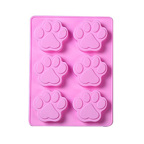 Cartoon-Größe für Pfotenabdruck, Kuchen, Backen, Gelee, Silikonform, handgefertigt, Seife, Epoxidharz, Schmuck, Halskette von UNTERING