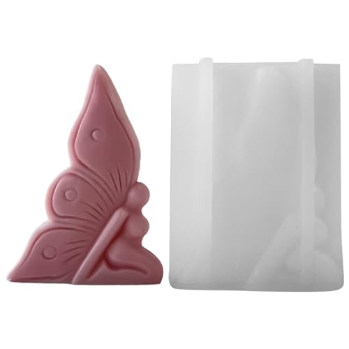 Einfach zu verwendende Silikonform für die Herstellung von Schmetterlingskerzen, Formen für und Heimdekoration, Form für Duft Einfach zu verwendende Silikonform für die Herstellung von Schmetterlingskerzen, Formen für und Heimdekoration, Form für Duft von UNTERING
