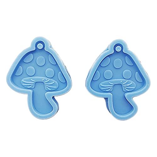 Einzigartige Ohrring-Formen, Pilz-Silikon mit Loch, Harzguss für Damen, Modeschmuck, Formen für Epoxidharz-Schmuck Einzigartige Ohrring-Formen, Pilz-Silikon mit Loch, Harzguss für Damen, Modeschmuck, Formen für Epoxidharz-Schmuck von UNTERING