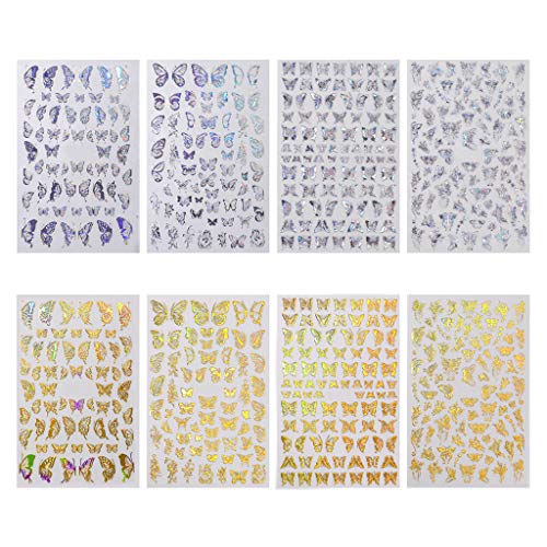 Epoxidharz-Formfüller, UV-Füllung für Schmetterlingsaufkleber, Füllstoff, Aufkleber, Kunst, Dekoration, Harzfüller, Großpackung Blumen, 8 Bögen Epoxidharz-Formfüller, UV-Füllung für Schmetterlingsaufkleber, Füllstoff, Aufkleber, Kunst, Dekoration, Harzfüller, Großpackung Blumen, 8 Bögen von UNTERING