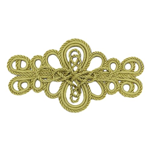 Handgewebter Knotenknopf, Cardigan, Golddraht, Knopfverschluss, Tang-Anzug, Einladung, Geschenk-Box, Zubehör, chinesische Knöpfe, Hemdverschluss Handgewebter Knotenknopf, Cardigan, Golddraht, Knopfverschluss, Tang-Anzug, Einladung, Geschenk-Box, Zubehör, chinesische Knöpfe, Hemdverschluss von UNTERING