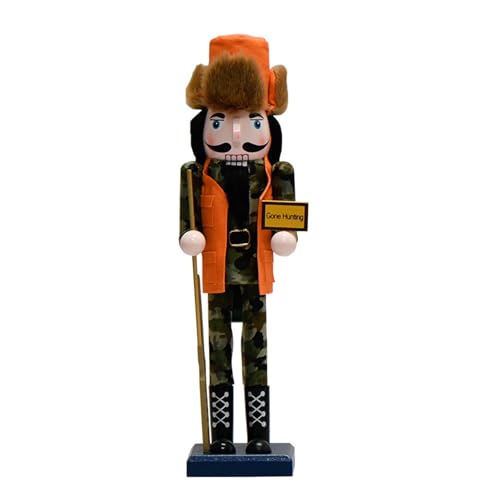 Jäger-Nussknacker, Soldaten-Puppen, Tischdekoration, Tafelaufsätze, Weihnachten, Bastelfigur, Festival, Hausdekoration, Weihnachtsdekoration, 38,1 cm Jäger-Nussknacker, Soldaten-Puppen, Tischdekoration, Tafelaufsätze, Weihnachten, Bastelfigur, Festival, Hausdekoration, Weihnachtsdekoration, 38,1 cm von UNTERING