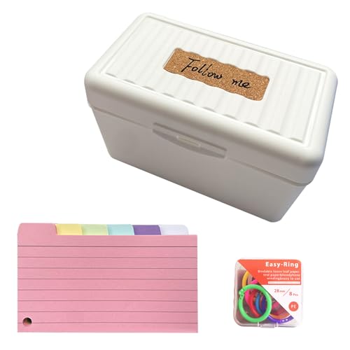 Linierte Musterkarten, Register, liniert, 7,6 x 12,7 cm, Trennblätter, farbige Indexe, Papier, bunte Karten Linierte Musterkarten, Register, liniert, 7,6 x 12,7 cm, Trennblätter, farbige Indexe, Papier, bunte Karten von UNTERING