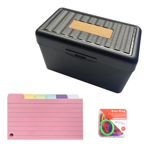 Linierte Musterkarten, Register, liniert, 7,6 x 12,7 cm, Trennblätter, farbige Indexe, Papier, bunte Karten Linierte Musterkarten, Register, liniert, 7,6 x 12,7 cm, Trennblätter, farbige Indexe, Papier, bunte Karten von UNTERING