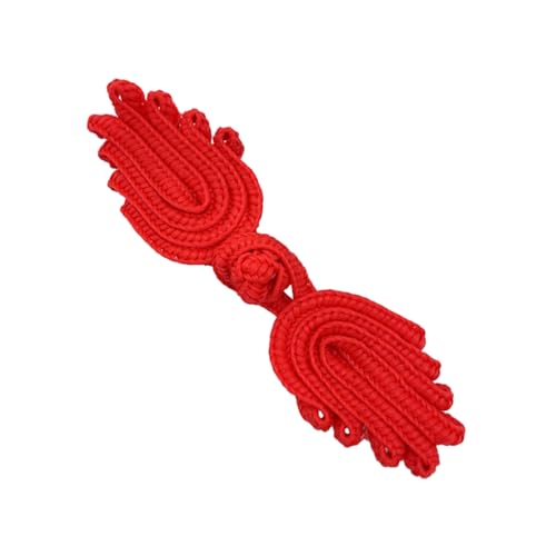Mehrfarbige handgefertigte Nähverschlüsse mit traditionellen chinesischen Knöpfen für Pullover, Schal, Strickjacke, chinesischer Knoten, chinesischer Knoten, Hemd, chinesischer Knoten, Knopfverschluss von UNTERING