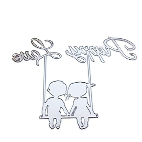 Metall-Stanzformen Junge und Mädchen, Stanzformen für Scrapbooking, Foto, Festival, Dekoration, Stanzformen und Briefmarken-Sets für Kartenherstellung Metall-Stanzformen Junge und Mädchen, Stanzformen für Scrapbooking, Foto, Festival, Dekoration, Stanzformen und Briefmarken-Sets für Kartenherstellung von UNTERING