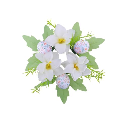 Ringkranz für Säulen, Weinflaschen, Tür, Frühling, Party, Tischdekoration, Frühlingskranz, 4 Stück Ringkranz für Säulen, Weinflaschen, Tür, Frühling, Party, Tischdekoration, Frühlingskranz, 4 Stück von UNTERING