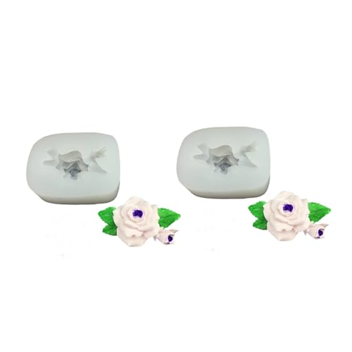Silikon-Seifenformen mit Blumenstrauß, Epoxidharz, Silikon für die Herstellung von Seife, Schokolade, Fondant, Heimdekoration, hautverträglich von UNTERING