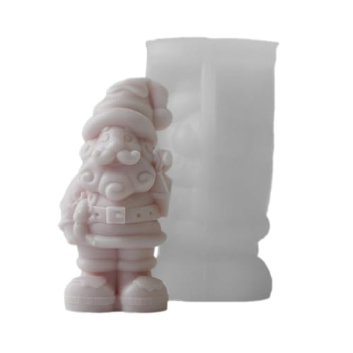 Silikonform für Weihnachten, Weihnachtsmann, Aromatherapie, handgefertigt, Seife, Gips, Urlaubsdekoration, Zubehör von UNTERING