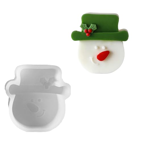 Silikonform mit Weihnachtsmann-Motiv, Weihnachtsmann-Silikonform für Wachsseifenherstellung, einzigartige Seifenherstellung von UNTERING