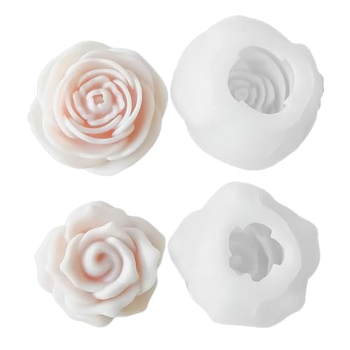 Silikonformen, Blumenform, Seife, Basteln, Ornament, geeignet für Seifenformen von UNTERING